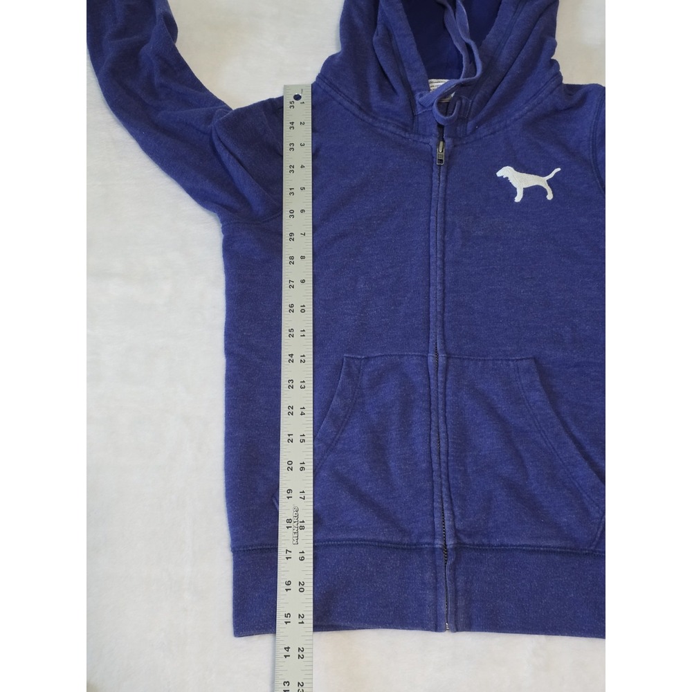Victoria's Secret PINK Vintage Y2K Womens Small Blue 86' Embroidered Sweat Set - Picture 5 of 14